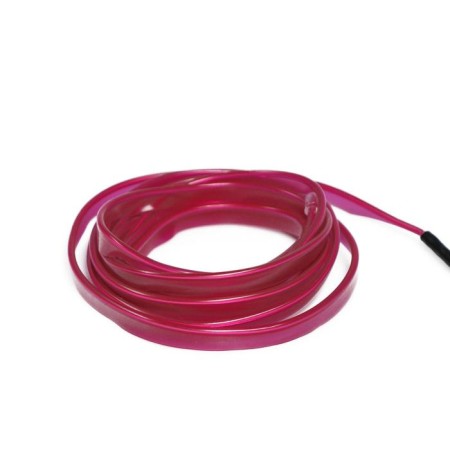 Cartage neon thread for lighting salon, feeder 12 V, 5 m, purple-1