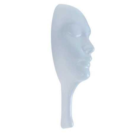 Plastic white mask for the game "mafia"-1