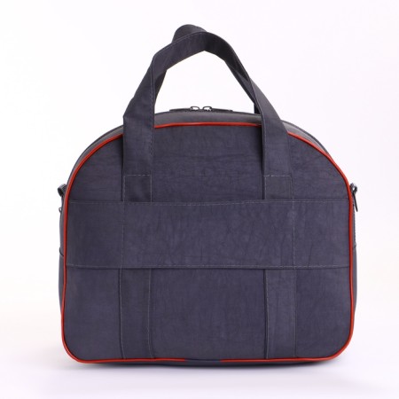 Small 37 L (S) suitcase with a SACVOYAGE bag, lightning department, extension, external pocket, gray color gray-10