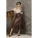 Women's skirt, size 46, brown color