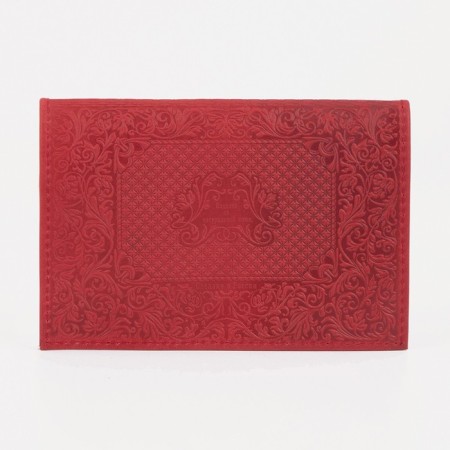 Cover for passport, red color-1