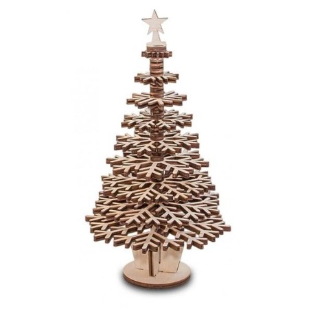 Wooden designer "3D Christmas tree"