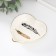 Souvenir ceramic stand for the ring "Heart. Peep" 10.5x10x2 cm
