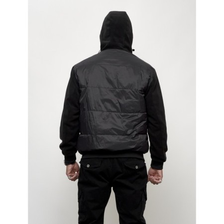 Sports male jacket, size 50, black color-9