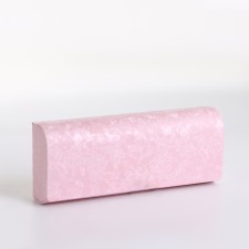 Magnet glass case, length 16 cm, pink color
