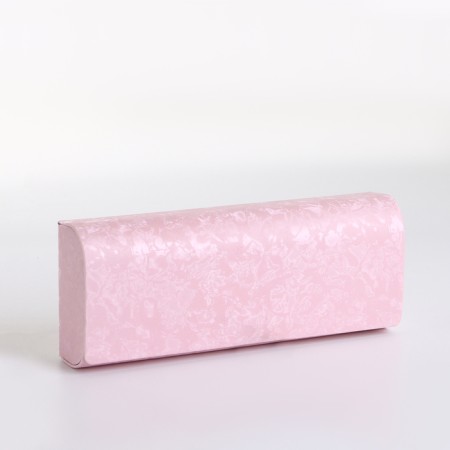 Magnet glass case, length 16 cm, pink color