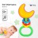 Little rattle "Month", color mix, Aelita