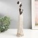 Polystone souvenir "African in a wicker dress" White 27x8x6 cm
