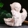 Figure - Climb "Angel with a jug" 23x23x27cm aged