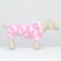 Assumes "Love" with a hood, size L (ds 35 cm, og 45 cm, Osh 35 cm), pink