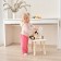 Set: Huds and pants crumb I am a “bunny”, height 68-74 cm, beige/pink color