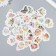 Stickers for creativity "Flower Garden" set 45 pcs 4.4x4.4x1.1 cm