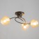 Tsota chandelier 3HE27 40W Black 38x38x28 cm Bayerlux