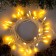 Garland “thread” 5 m with nozzles “needle”, IP20, transparent thread, 50 LED, yellow glow, 8 modes, 220 V