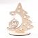 Souvenir "Christmas tree. Muzzle Dragon" 15x18.5 cm (set 3 details)