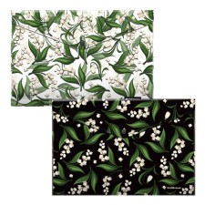 A set of 4 A4 converters, 160 μm, Erichkrause May Bells, translucent, glossy, mix with a pattern