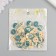 Buttons wood for creativity 2 punctures "sea surf" set 40 pcs 1.5x1.5x0.4 cm