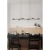 Suspended ceiling lamp (chandelier) Clavellina, 6x7W LED