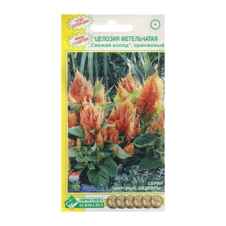 Semen Holosia Smalling "Fresh look", orange, 10pcs