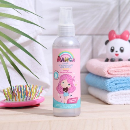Contractor for hair children "Alice" easy combing, 140 ml