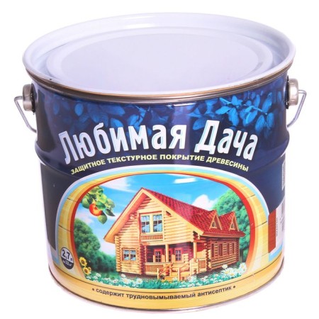 Protective texture coating of wood, Mahagon, 2.7 liters