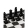 Chess 16 x 16 cm, King H-2.8 cm, d-1.2 cm, plastic board and figures