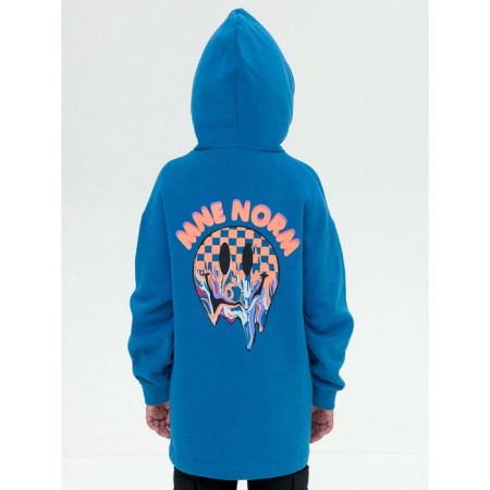 Sweatshirt for girls, height 158 ​​cm, blue color-6