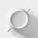 Porcelain cup for the broth "Cosiness", 300 ml, D = 10.6 cm, white