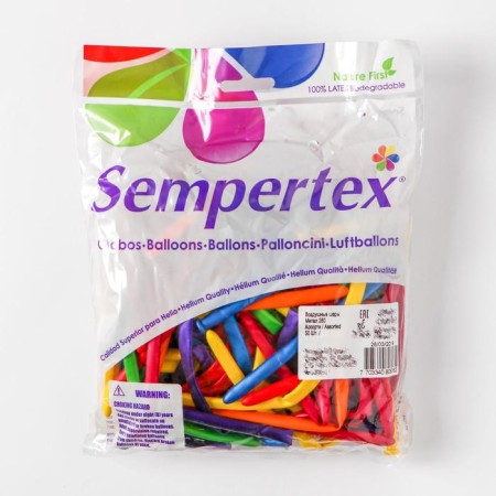A ball for twisting 260 assorted, metal, set of 50 pcs. Mix color-1