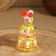 Filimonovskaya toy Bell "Kozlik", 10-12 cm