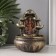 Ganesh desktop fountain "Ganesha with 5 bowls" 22.5x16x16 cm