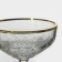 Timeless glass glasses set, 255 ml, 4 pcs, with a golden border