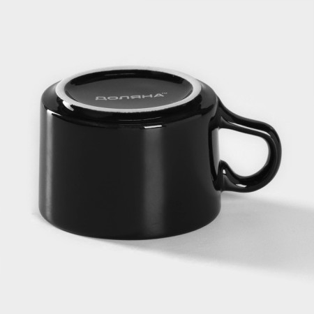 Coramic deed COFFEE BREAK, 150 ml, black color-2