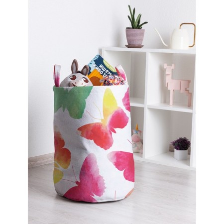 Basket for toys "Flying charm, size 35x50 cm