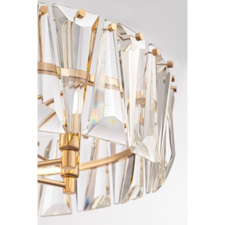 Suspended lamp Maytoni MOD043PL-06G, 6HE14, 60W, 51.7x51.7x66.8 cm, Color Gold-4