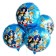 Foil ball 18 "" Hedgehog Anime Blue and Friends ", Circle