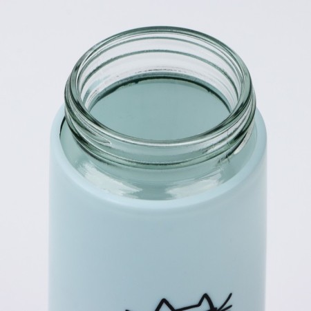 Water bottle "I do not do", 350 ml, glass-2