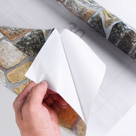 Film self -adhesive stone multi -colored 10m*45cm-2