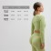 TOP with a long sleeve Minaku: Sportly; Color Green Rr. M