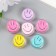Busina Plastic "Summer breeze. Smiley" Gloss Mix 2.2x2x0.9 cm