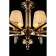 Suspended chandelier Patricia E14 320W