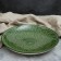 Tea set, Rishtan painting, 9 objects, green: kettle 0.8 l, Piala 0.3 l
