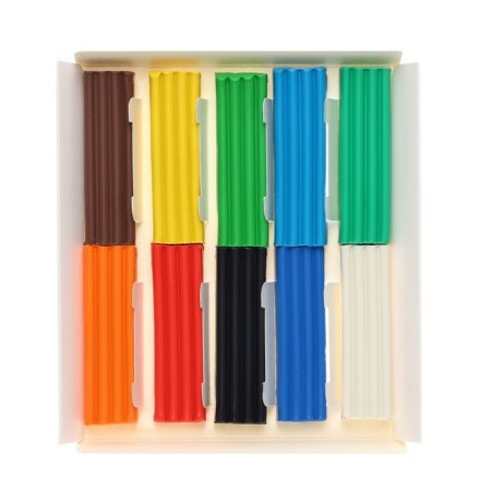 Calligrata plasticine, 10 colors, 200 g-5