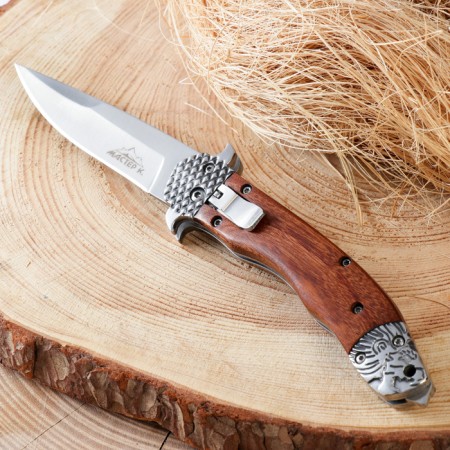 Folding “harpoon” knife 21.5cm, 86mm blade/3mm-1