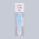Nail glass file, 9 cm, in a case, color mix