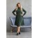 Women's dress, size 52, green color
