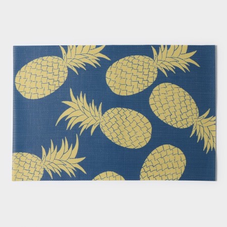 Set of serving napkins on the table Memory, 2 pcs, 45 × 30 cm, blue color-4