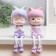 Polystone souvenir "Baby/Baby-cat heavenly with long legs" set 2 pcs 19x6.5 cm