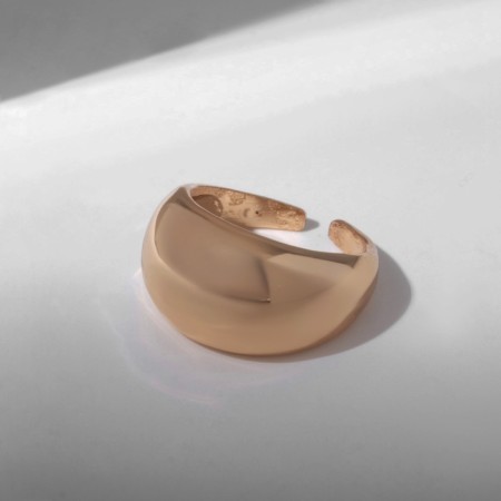 Ring "minimal" convex, color gold, dimensionless-6