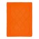 Blanket, size 220x240 cm, orange color